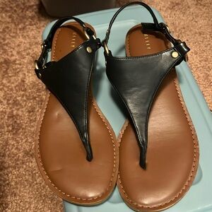 Black sandals